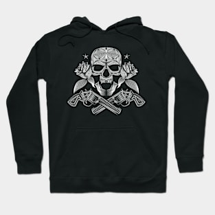 Gun Skull Hoodie